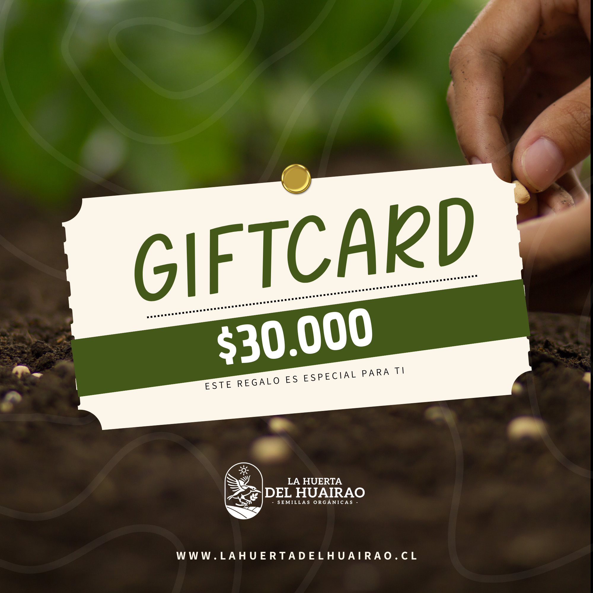 GIFTCARD DE $30.000
